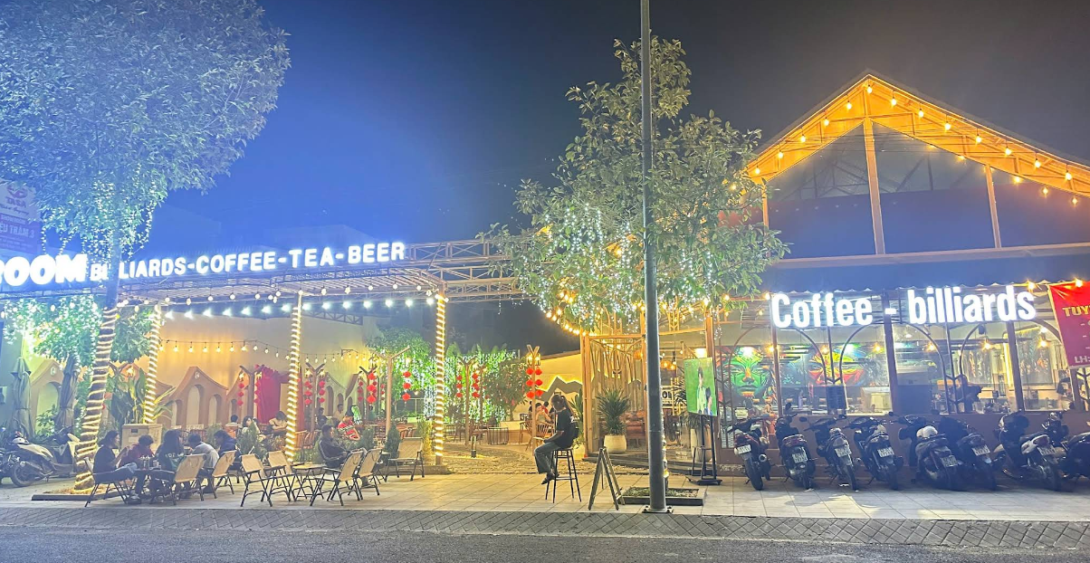 BooM billiards tea & coffee beer Kiến Tường
